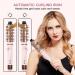 1.5 Inch Rotating Curling Iron Brush - Automatic Curling Wand for Natural Curls & Blowout Styles Dual Voltage 30S Fast Heating Perfect for Medium & Long Hair - Buy Online on GoSupps.com