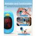 Pulse Oximeter for Kids - Fingertip Oxygen Monitor with Large Display & AAA Battery - Ideal for Babies & Children - Buy Online on GoSupps.com