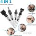 USB Rechargeable Nose & Ear Hair Trimmer Electric Eyebrow Groomer with Light | Perfect for Home & Travel - Buy Online on GoSupps.com