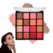 16 Colors Eyeshadow Palette Matte Nude Eye Makeup Palette Ultra-Blendable Long Lasting High Pigmented Waterproof Nudes Neutral Smooth Eye Shadow Palette for Women Natural Charming Looking #02 16 Colors 2#