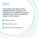 Sisu Zinc Citrate 90 Vegetable Caps - High-potency Zinc Supplement - Immune & Prostate Health Support - Vegan Non-GMO Soy Gluten & Dairy Free - 90 Servings - Buy Online on GoSupps.com