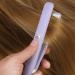 Flat Iron Curler 25W PTC - Mini 2-in-1 Hair Straightener & Curling Iron (Purple) - Beauty Plug for Smooth Gorgeous Hair - Buy Online on GoSupps.com