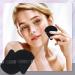 100pcs Black Triangle Powder Puffs - Soft Makeup Sponge for Loose Mineral Body Powder - Velour Cosmetic Foundation Tools - Buy Online on GoSupps.com