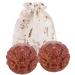 Gleavi 1 pair of massage balls Hand massage devices Portable massage devices Massage balls Maisage balls portable manage balls Solid massage balls solid wood whom wan wood fitness relaxing handballs balls