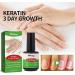 Keratin 3 Day Growth Nail Treatment & Strengthener Nail Growth Treatment for Nail Strengthener Fast Keratin Nail Hardener Nail Repair Treatment for Thin Nails Strengthening Nail Polish Nail Serum - Buy Online on GoSupps.com