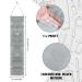 Headband Storage Holder Organizer with Clear Pockets - 2 Pack Gray Hair Accessory Hanging Rack - Buy Online on GoSupps.com