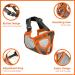 Singwow Short Snout Dog Muzzle Bulldog Muzzle Breathable Adjustable Mesh Mask for Flat Faced Dog Anti Bitting Chewing Barking (L) - Buy Online on GoSupps.com