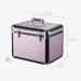 Navaris Plaster Box Cleaning Case for Horses | Lockable Metallic Rose Gold Storage Box for Horse & Pony Care | International Shipping Available - Buy Online on GoSupps.com
