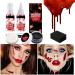 Halloween Blood Makeup Kit Drops and Coagulated Gel with Cleansing Soap Washable Costume Accessories for Cosplay Role-Playing Parties Stage Performances Theme Parties Props - Buy Online on GoSupps.com