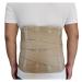 Men women women lumbar support for the lower back compression corsets extra wide lumbar belt belts pain in sciatic skilliosis relief of back pain (color: beige beige L/Large