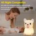 OkiyiD French Bulldog Night Light - Touch Control, Rechargeable, Dimmable Lamp for Kids - Perfect Bedside Gift for Boys and Girls - Buy Online on GoSupps.com