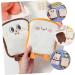 Healifty 2pcs Fluffy Menstrual Coin & Tampon Holder Pouch Brown - Multi-function Mini Storage Bag with Zipper for Menstruation - Convenient & Wear-resistant - Buy Online on GoSupps.com
