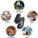 Shop Orthopedic Bunion Slip-On Leather Sandals for Men | Non-Slip Beach Flip Flops for Flat Feet & Plantar Fasciitis - Size 11.5 Blue - Buy Online on GoSupps.com