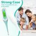 Buy Digital Oral Thermometer - Fast 8s Reading for Adults & Kids | 3 Color Backlit & Fever Alert - International Shipping Available - Buy Online on GoSupps.com