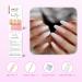 Shop CoolNail Ombre Gradient Pink Nude White French Ballerina Press-On Nails | Extra Long Coffin Style UV Gel - L5264 - Buy Online on GoSupps.com