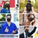 100 Pack Black Disposable Face Masks - 3 Ply Filter Protection | Healthcare & Safety - Buy Online on GoSupps.com