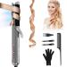 Anti Scald Airflow Styler Hair Straightener Iron with Breeze Fan & Felt Fabric IG INGLAM 2 in 1 Professional Straight and Curl Hair Tools 2022 Update Version Perfect Nice Gift Silver Gold
