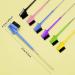 6-Piece Hair Edge Brush & Rat Tail Comb Set for Women - Double Sided Control Comb for Natural Styling - Ideal for Hair Edges & Eyebrows - Buy Online on GoSupps.com