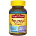 Nature Made Postnatal Multivitamin + DHA 200 mg, 60 Softgels, to Support Nursing Moms & Babies During Breastfeeding, Postnatal Vitamins & Nutrients Include Iron, Vitamin D3, Calcium, Iodine Unflavored 60 Count (Pack of 1)