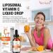 2 Packs Liposomal Vitamin C 2000mg Liquid Drop High Absorption VC Complex Rose HIPS with Echinacea Citrus Bioflavonoids Zinc Vitamin D3 for Immune System & Antioxidant 4 FL Oz 2 Fl Oz (Pack of 2) - Buy Online on GoSupps.com
