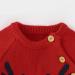 DovFanny Baby Romper: Christmas Reindeer Knit Jumpsuit for Newborn Baby 12-18 Months - Red - Buy Online on GoSupps.com
