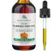 Pumpkin Seed Oil Organic - 100% Pure RAW Cold Pressed Undiluted Pumpkin Seed Oil For Anti Aging Wrinkle Repair Dark Spots Scars Acne Hair Growth Serum Pumpkin Oil - Vitamin E Oil For Skin, 2 oz