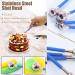 Wokape 37Pcs Stainless Steel Clay Extruder Sugar Paste Fondant Decorating Tool Set - Buy Online on GoSupps.com