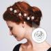 1 Piece Diamond Headband With 6 Pieces Pearl Hair Clips Diamond Headband Diamond Headband For Women Glitter Headband Gemstone Headband Crystal Diamond Hair Accessories - Buy Online on GoSupps.com