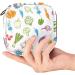 Stylish Women's Napkin Storage Bag | Portable Period & Breastfeeding Insert Holder with Vegetable Patterns for Teens & Girls - Buy Online on GoSupps.com