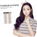 FOMIYES 18 Sheets Waterproof Eyebrow Stickers Makeup Stickers Imitation Eyebrow Temporary Brow Tattoos Miss - Buy Online on GoSupps.com