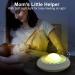 White Noise Machine for Baby Kids & Adults | 28 Soothing Sounds | Night Light Starry Ambient Light | Portable Sleep Sound Maker for Home Travel | Nursery Decor - Buy Online on GoSupps.com