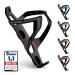 Alphatrail bicycle bottle holder max i lifelong anti-break guarantee 36g Lightweight design I incl. Fastening screws i compatible with Cube SKS elite topeak and much more.Drinking bottles i gray