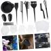 Didiseaon 2 Sets Diy Hair Coloring Oil Hair Dye Color Tool Ear Cover Hair Coloring Cape Inflatable Headband Hair Tint Tool Dye Kit Coloring Gloves Clipper Guard Holder Lolita Bracket Plastic - Buy Online on GoSupps.com