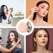 2 Pcs Super Soft Foundation Sponges - Quick Makeup Application for Liquid and Powder Products - Buy Online on GoSupps.com