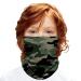 ShopINess Multifunctional tube scarf for children (6-14 years) - Green Camouflage