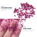 FRCOLOR 1 Glass Chip Nail Filler Crushed Glass for Crafts Ornament Crafts Crushed Irregular Glass Irregular Glass Epoxy Fillers Rhinestone for Nails Diy Epoxy Fillers Bulk Nail Stone 3d 0.5X0.3cm Rosy - Buy Online on GoSupps.com