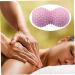 Tovinanna Peanut Massage Ball - Deep Tissue Roller for Muscle Relief | Ero-Nut Shape Double Mobility Device | Ideal Fitness Massage Tool - Buy Online on GoSupps.com