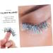 Mikinona 4 Pairs Sequin Eyelashes Eye Lashes Glitter Lash Extensions Glow in The Dark Makeup Eyelashes with Color Glow in The Dark Glitter 3d Artificial Fiber European and American Adhesive - Buy Online on GoSupps.com