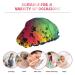 Paw Prints Pattern Waterproof Shower Cap for Women - Fits All Head Sizes & Hair Textures - Buy Online on GoSupps.com