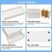 Buy Electric Toothbrush Holder for Children - Large White Plastic Organizer & Toothpaste Rack for Bathroom - Buy Online on GoSupps.com