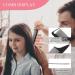 1000 Small Clear Hair Elastics with Hair Styling Tools for Girls and Women - Buy Online on GoSupps.com