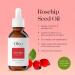 Organic Rosehip Seed Oil 100% Pure - Cold Pressed & Unrefined Facial Moisturizer Hair & Body Nourisher (60ml) - Shop Internationally - Buy Online on GoSupps.com