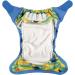 Close Pop-in Bamboo Newborn Cloth Nappy - Soft & Absorbent, Reusable with Parrot Print - Aplix Fastener - Buy Online on GoSupps.com