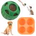 Schleckball dogs slip ball for dogs pupsicle dog toys Long -lived treats interactive dog treats ball toys refillable treats for dogs easy to clean.