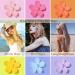 12 Pack Large Flower Hair Claw Clips - Anti-Slip Matte Finish - Hair Accessories for Thick and Thin Hair - 12 Colors - Buy Online on GoSupps.com