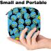 Portable Storage Bags for Women's Bandages - Blue Sugar Dead Head Pattern | Ideal for Teens & Women - Buy Online on GoSupps.com