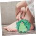 2pcs Christmas Bath Loofah Balls - Exfoliating Mesh Body Scrubber & Sponge for Shower - Fun Cartoon Design - Buy Online on GoSupps.com