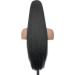 PORSMEER 30 Inch Yaki Straight Drawstring Ponytail Clip In Extensions for Women Kinky Straight Pony Tail Extensions Hair Extensions Ponytail (Black) - Buy Online on GoSupps.com