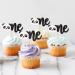 Ercadio 24 Pack Panda One Cupcake Toppers Black Glitter Panda One Cupcake Picks Panda 1st Cupcake Picks for Panda Theme Baby Shower Kids Birthday Party Cake Decor Supplies Pattern 3 - Buy Online on GoSupps.com