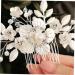 Mikinona Flower Comb Hair Comb for Bride Headpiece for Bride Wedding Bride Hair Comb Bridal Headpiece Bridal Hair Accessory Bridal Hair Accessories Hair Jewelry Wedding Hair Comb - Buy Online on GoSupps.com